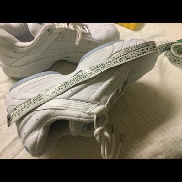 new Nike Air leather white sneakers cross trainer running shoes - Picture 14 of 15